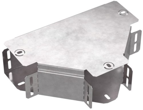 Тройник для лотка горизонтальный с крышкой Промрукав Стандарт 100х80 фото Тройник для лотка горизонтальный с крышкой Промрукав Стандарт 100х80 картинка